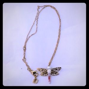 SWAROVSKI Crystal Dragonfly Necklace